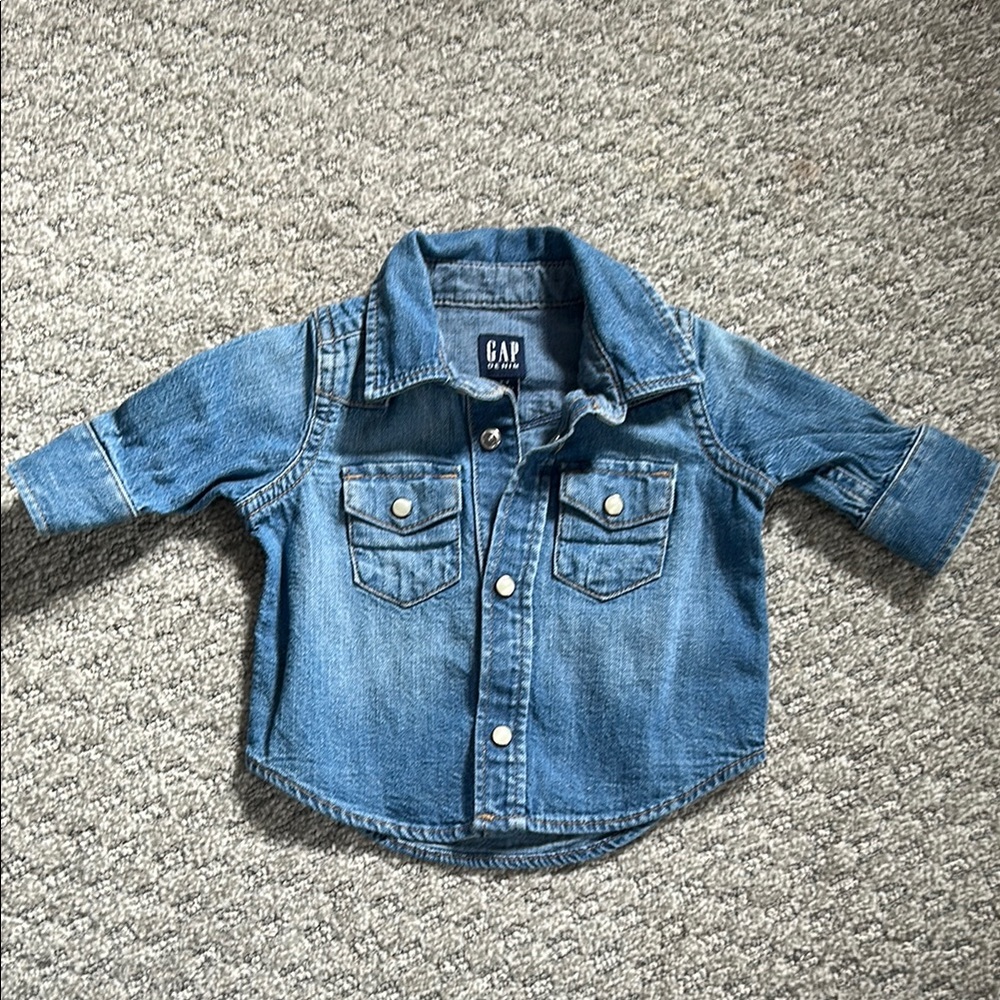GAP Kids Blue Denim Jacket